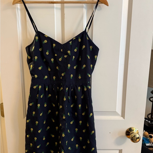 J. Crew Blue and Yellow Spaghetti Strap Sundress - Picture 5 of 5